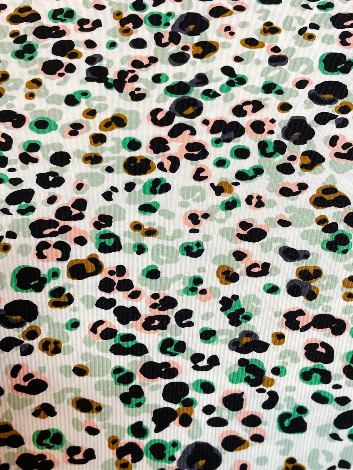 Modal Jersey "Modern Jungle" animal print